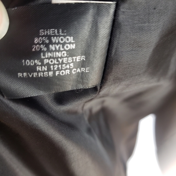 London Fog Womans Wool Pea Coat Size Sm - Picture 11 of 11